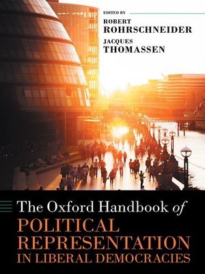 cover image of The Oxford Handbook of Political Representation in Liberal Democracies